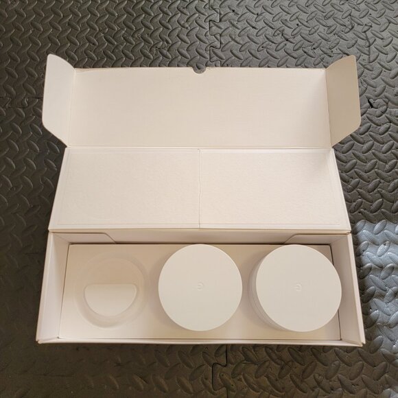 Google Wifi Lot of 2 Access Points W/ Power Adapters, GJ2CQ, New Open Box, White - Picture 10 of 16